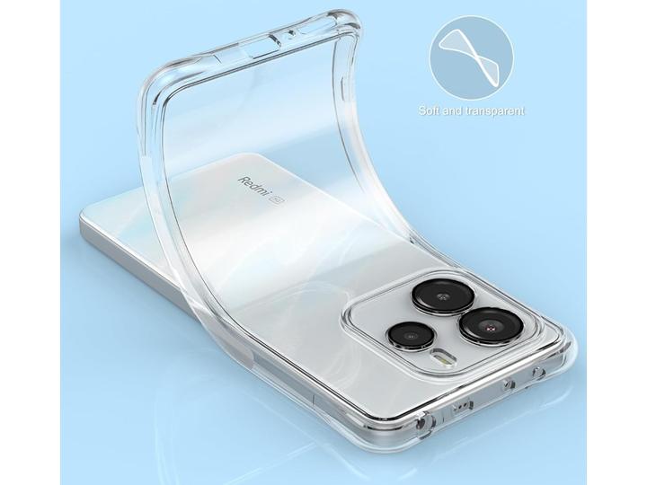 Produktbild Screenguard Hülle Crystal Soft Airbag Bumper (Xiaomi Redmi Note 14)