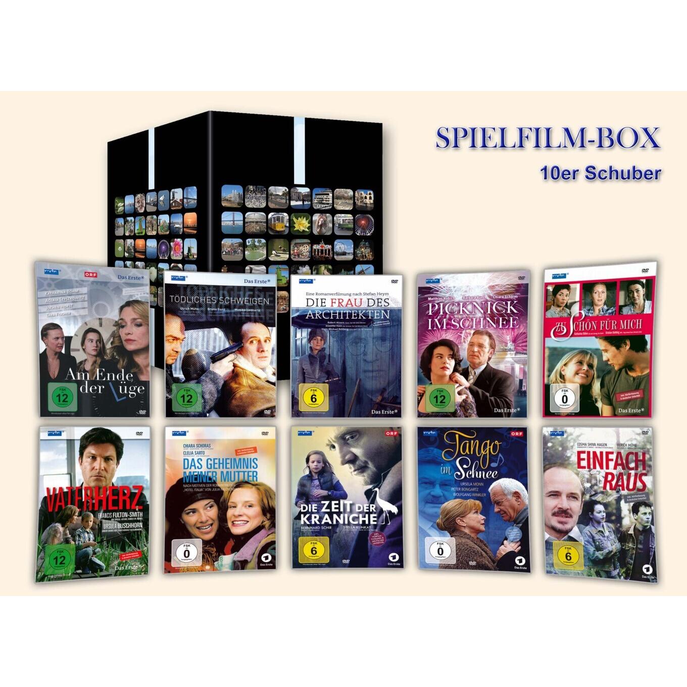 VZ-Handelsgesellschaft MDR-Spielfilm-Box - 10er-Schuber,DVD, Optische Medien Zubehör