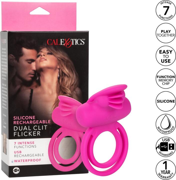 Immagine prodotto CalExotics Dual Clit Flicker Enhancer (3.75 cm)