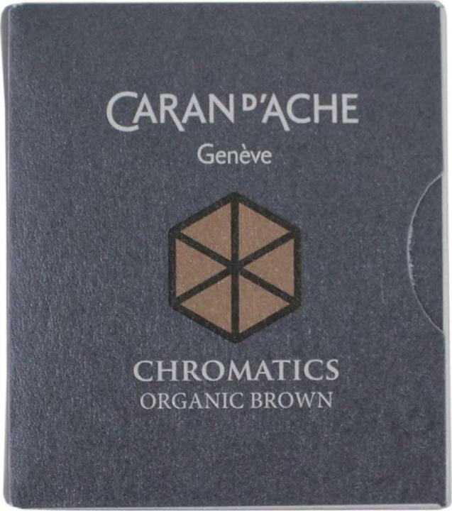 Produktbild Caran d'Ache Chromatics Tintenpatronen (Braun, 6 Stk.)