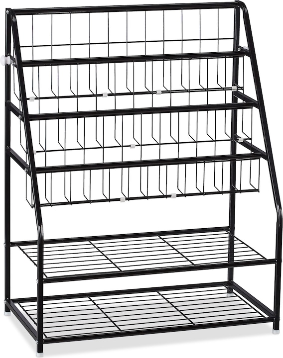 Actual product image Relaxdays Magazine rack (67 x 37 x 81 cm)