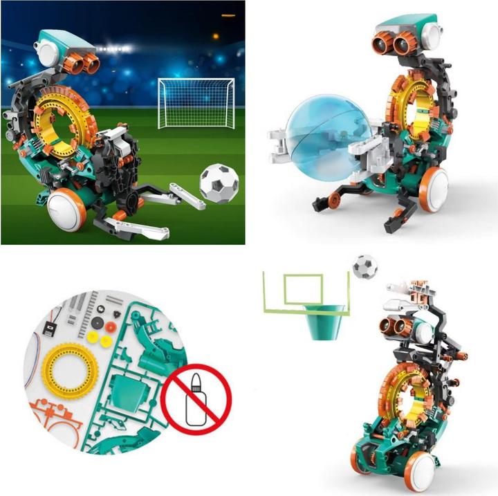 Image du produit Velleman Robot en kit 5 en 1