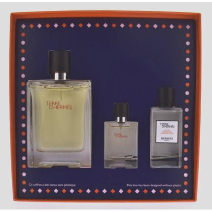 Actual product image Hermès Coffret Eau de Toilette 100 / Mini / After Shave Balm 40 (Eau de toilette, 152.50 ml)