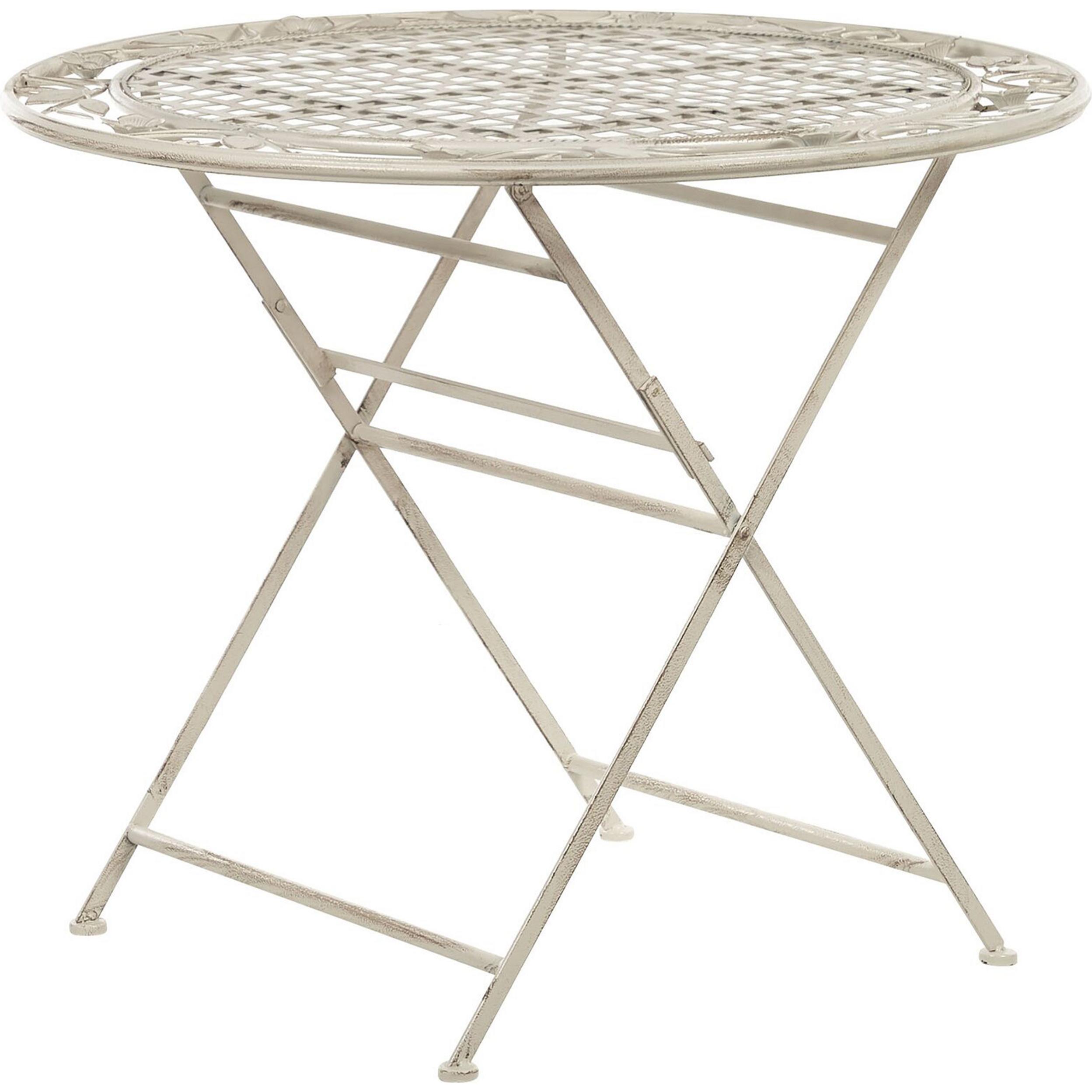 Beliani, Gartentisch + Balkontisch, Bivio (90 cm)