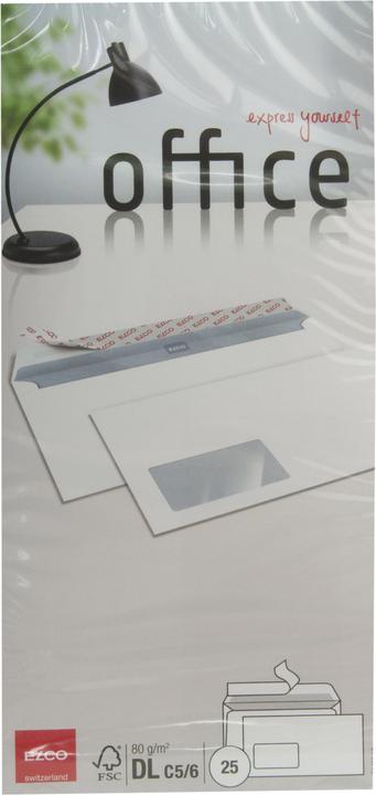 Image du produit Elco Enveloppes Office en petit paquet (C5/6, 25 x)