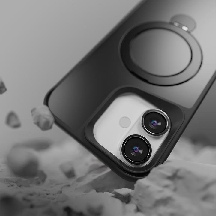 Produktbild Etteri Matt Mag Ring case for iPhone 17 Air black (Apple iPhone 17 Pro)