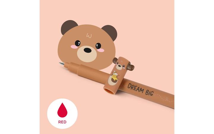Produktbild Legami Teddybär (Braun (Stiftfarbe), Rot (Schriftfarbe), 1 x)