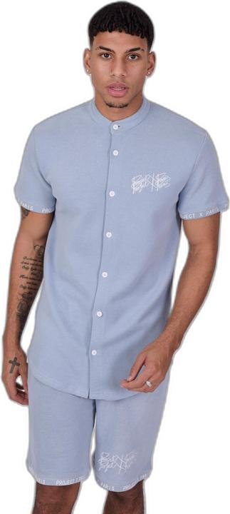 Immagine prodotto Project X Paris camicia con colletto mao style maille (XS)