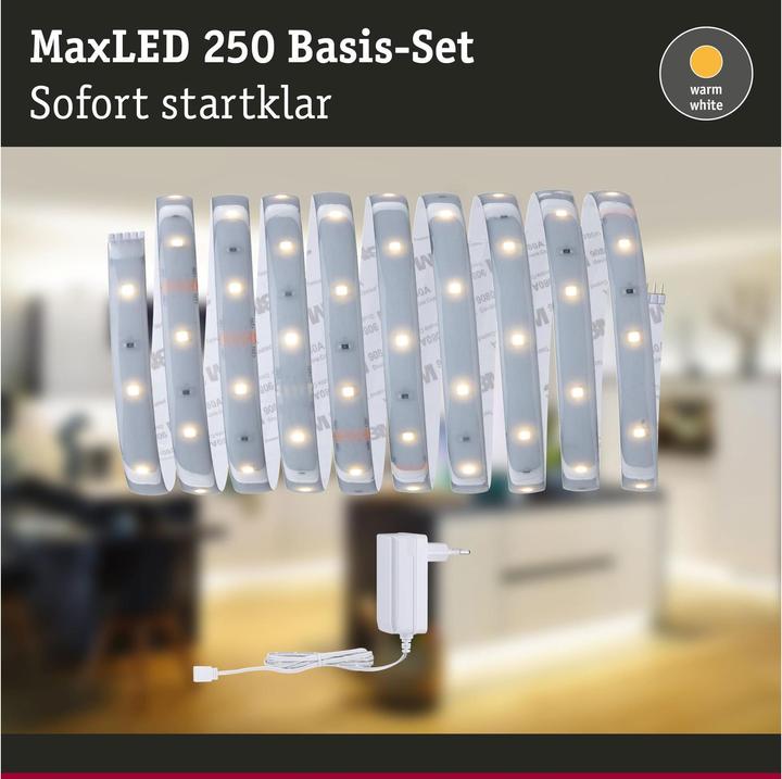 Produktbild Paulmann MaxLED 250 Stripe Set (Warmweiss, 300 cm, Indoor)