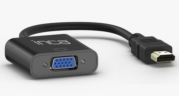 Actual product image Inca Adapter IHTV-7TS HDMI > VGA St. + USB Audio, 1080P, SW retail (Audio, VGA)