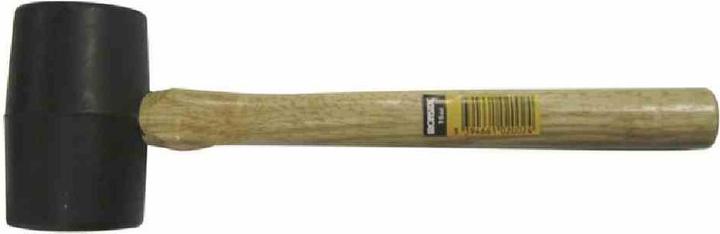 Ironside Mazzuola in gomma 450 g con manico in legno, 1 pezzo, 102002 (450 g)