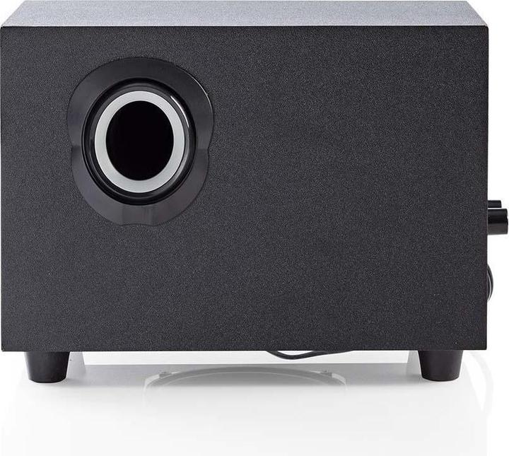 Immagine prodotto Nedis Altoparlante per PC - Alimentazione tramite USB - Subwoofer - Ingresso connessioni: 1x 3,5 mm - 2.1 (33 W)