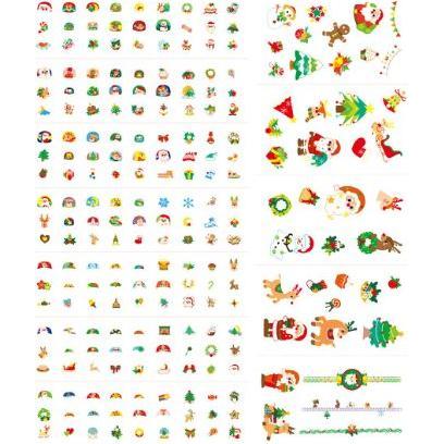 Thumbnail - Avenir Nail Stickers and Tattoos - Christmas (58NA218208)