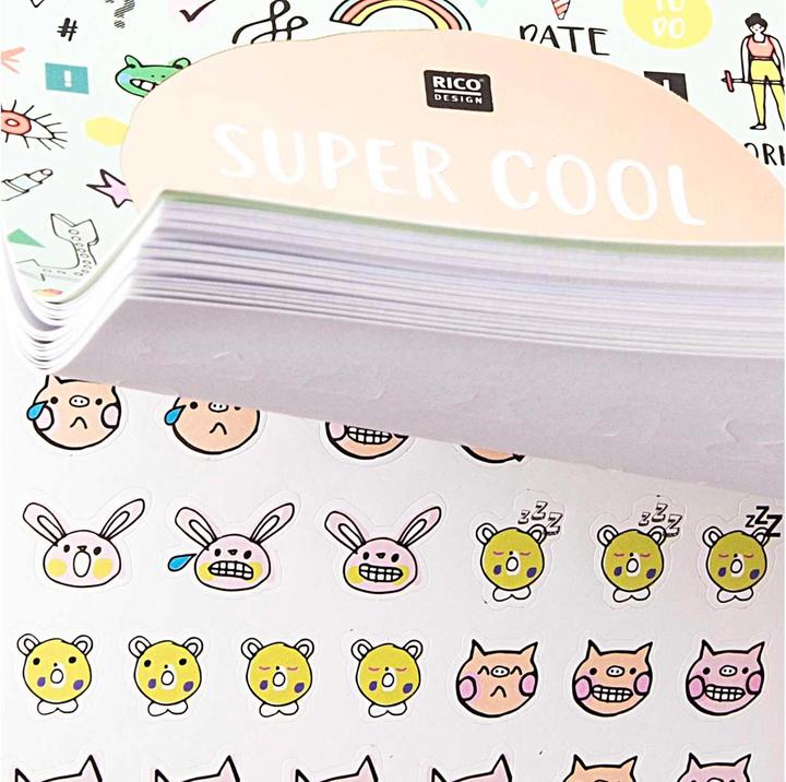 Actual product image Rico Design Sticker book Super Cool