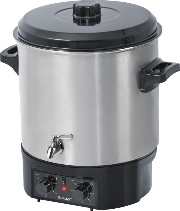 Productafbeelding Steba ER 2 PRO Edelstahl Einkoch- und Glühweinautomat (27 l)