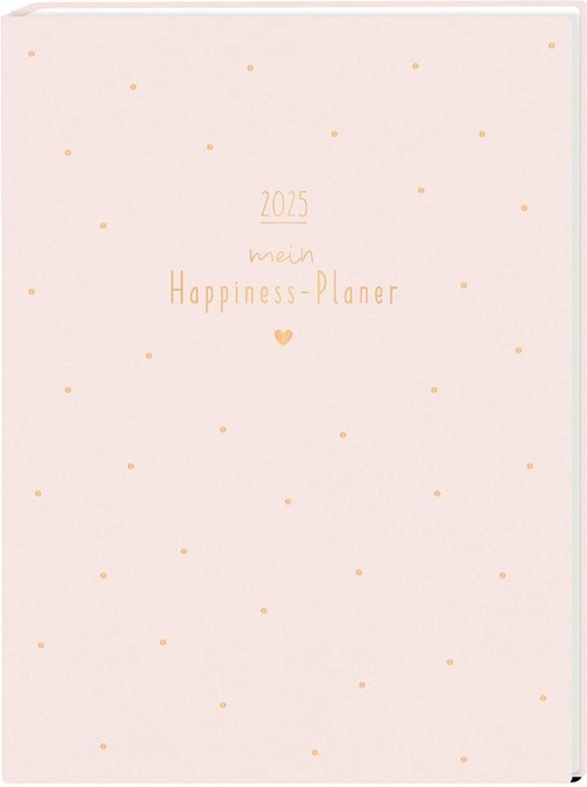 Nährwerte und Zutaten Terminplaner Lady Softcover Mein Happiness-Planer 2025 (Deutsch)