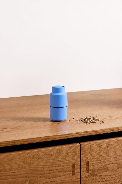 Image du produit Crush Grind Gewürzmühle Billund Sea Salt 12 cm, Hellblau (Différentes épices, Poivre, Sel)