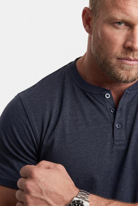 Produktbild Men+ Henley, Basic, Halbarm, Rundhals (8XL)