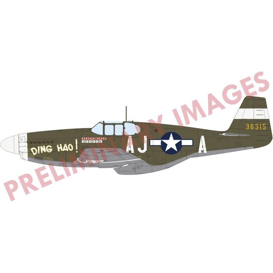 Eduard P-51B/C Mustang Birdcage canopy