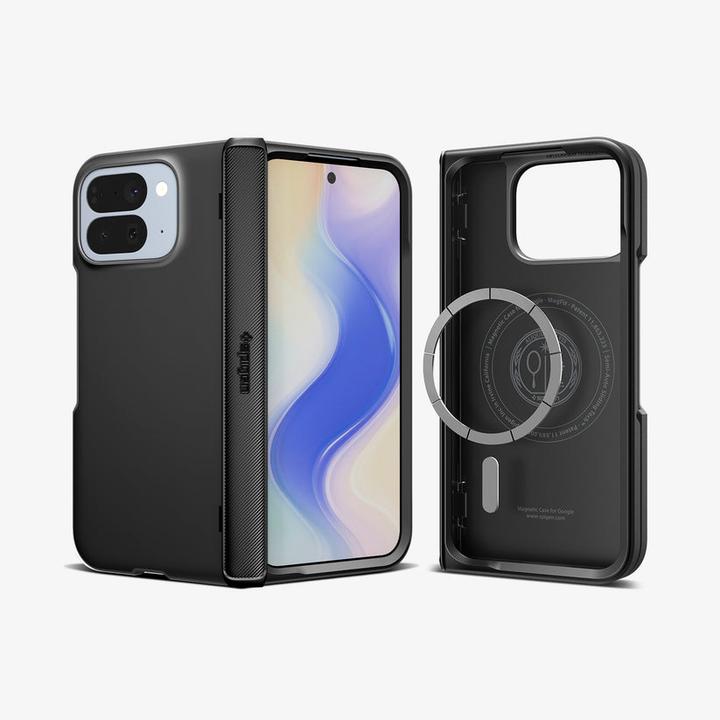 Produktbild Spigen Slim Armor Pro MagSafe Schutzhülle für Google Pixel 10 Pro Fold schwarz (Google Pixel 10 Pro Fold)