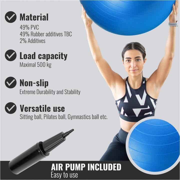 Actual product image Gorilla Sports Exercise ball (55 cm)