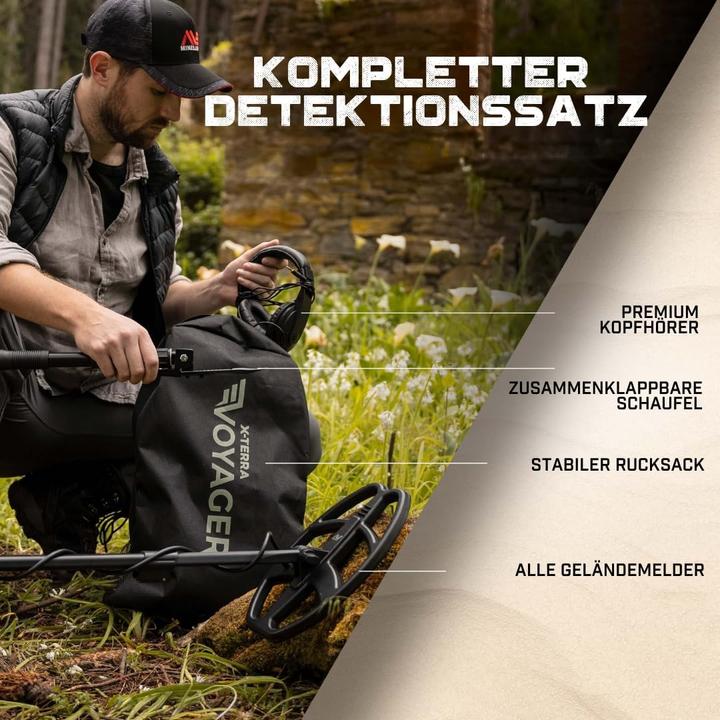 Produktbild Minelab X-Terra Voyager Metalldetektor-Set für Erwachsene & Kinder