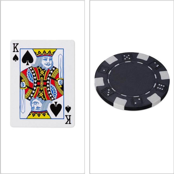 Productafbeelding Relaxdays Poker geval (Meertalig)