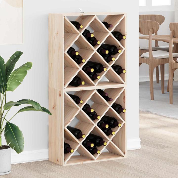 Immagine prodotto vidaXL Weinregal (62 x 25 x 62 cm)