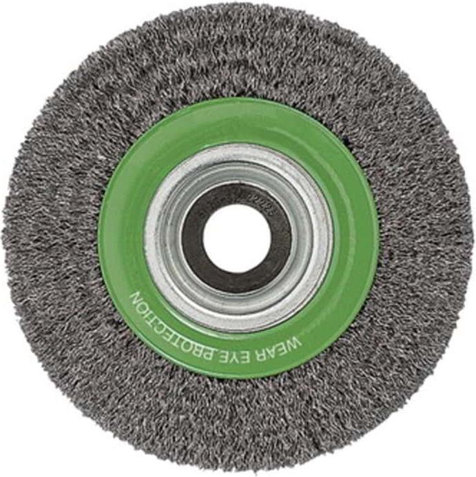 Actual product image Osborn Round brush Ø 150 mm Wire thickness 0.3 mm VA 30 mm 6000 min-¹