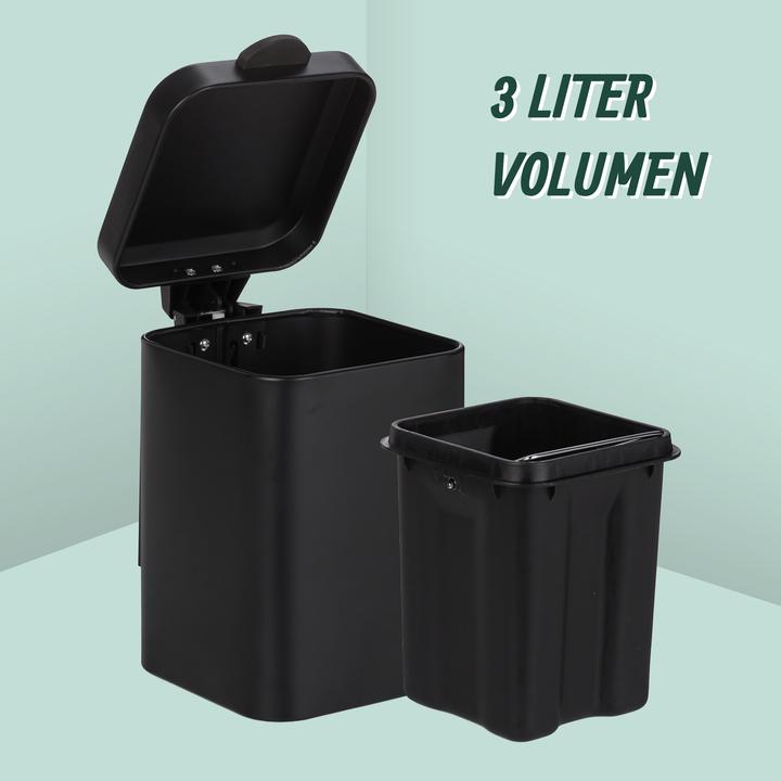 Produktbild Relaxdays Wanddkosmetikeimer (3 l)