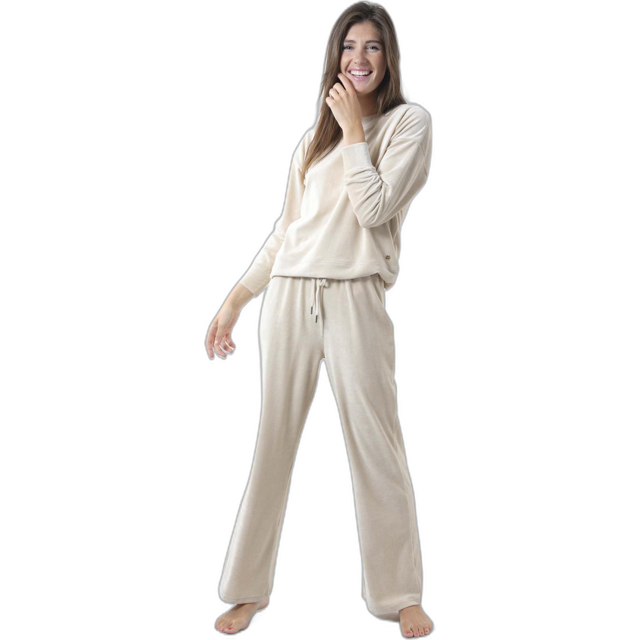 Thumbnail - Deeluxe, Damen, Pullover, langarmshirt, joya, Weiss, (XS)