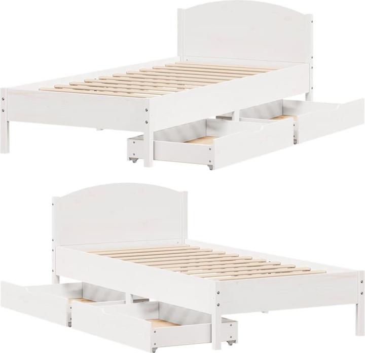 Image du produit vidaXL Bettgestell (75 x 190 cm)