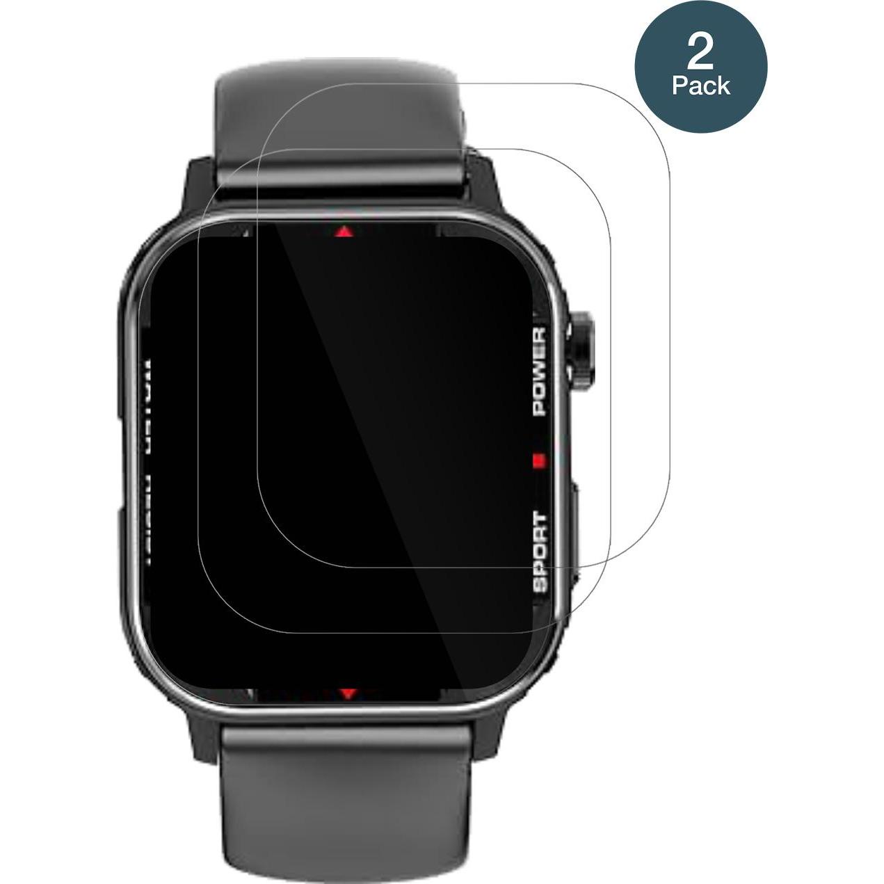 Thumbnail - Dipos Anti-Shock Displayschutz 9H, Smartwatch Schutzfolie, Transparent
