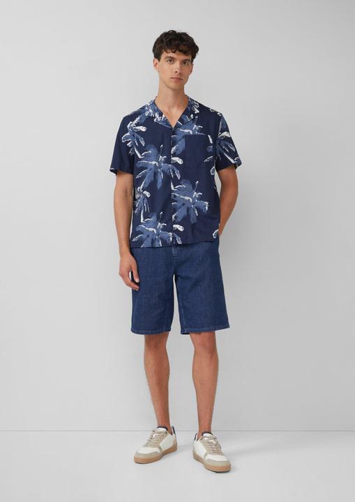 Produktbild S.Oliver Hemd Resort Fit: Kurzarmhemd aus Viskosemix (3XL)