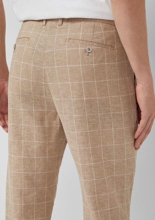 Immagine prodotto s.Oliver Hose Regular: Hose mit Karomuster (48)