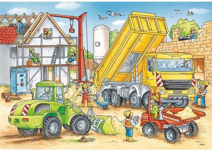 Image du produit Ravensburger Beaucoup de choses à faire sur le chantier retour (24 pièces)