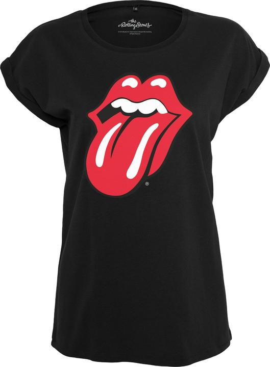 Immagine prodotto Merchcode Maglietta con la lingua dei Rolling Stones da donna (XS)