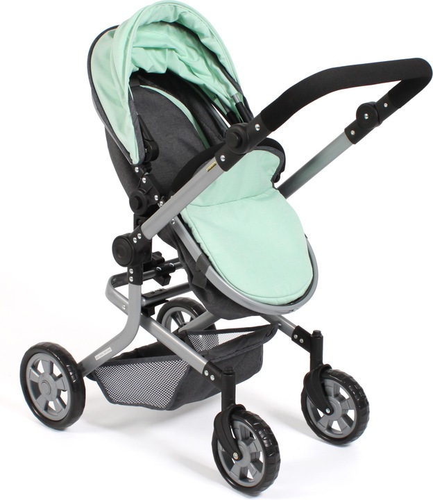 Actual product image Bayer Chic 2000 Combi doll carriage MIKA melange anth-mint