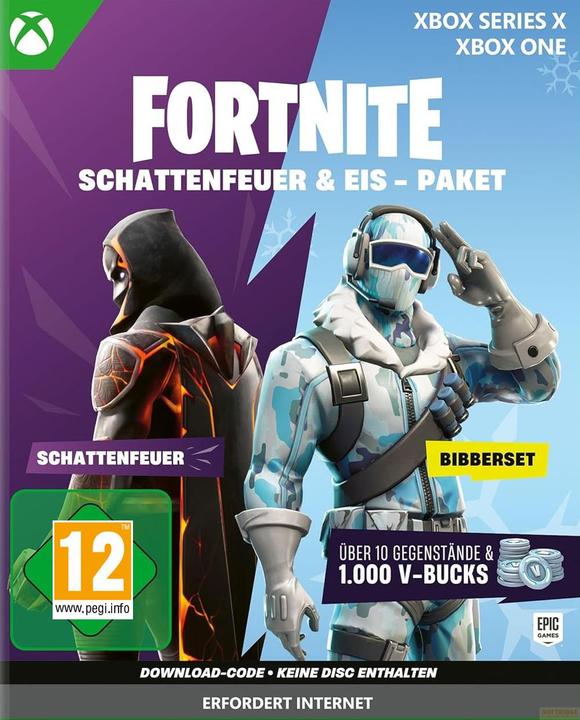 Produktbild Epic Fortnite - Schattenfeuer & Eis Paket (Xbox Series X, DE, FR, IT)