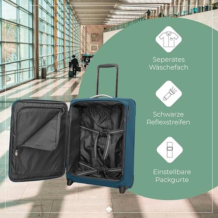 Actual product image Travelite Jetpack Multi Light 2 Rollen Kabinentrolley 55 cm (41 l)