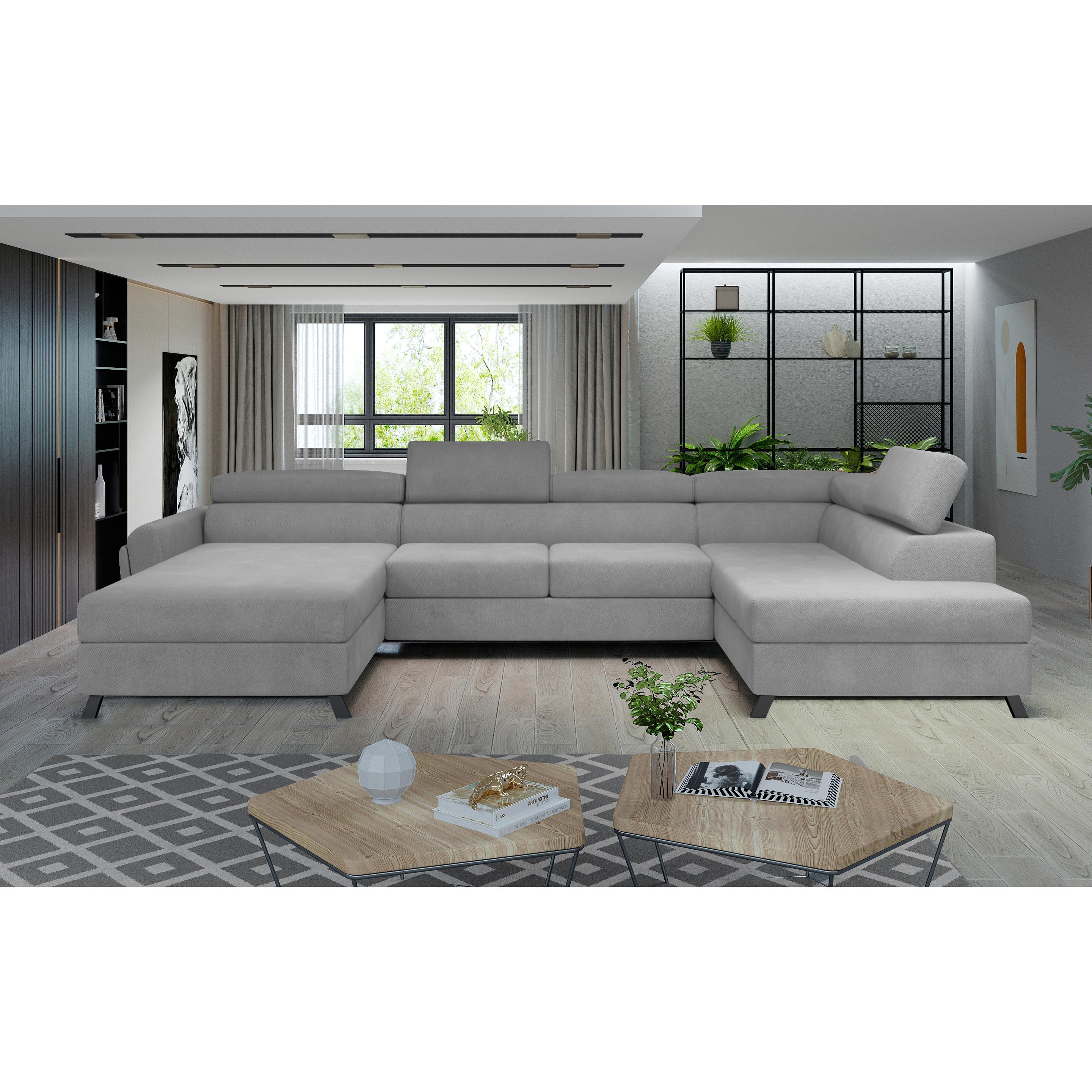 ELTAP, Sofa, Josette (Wohnlandschaft, 5-Sitzer, Bettsofa)