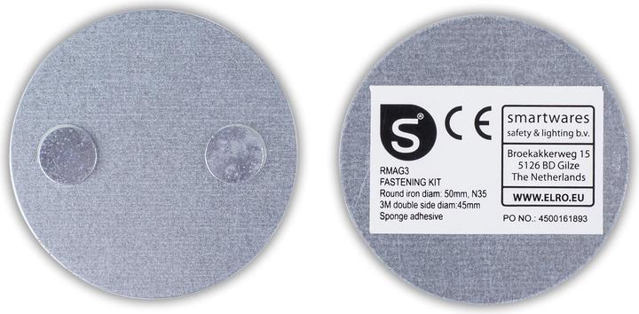 Produktbild Smartwares Befestigungs-Set für Rauchmelder 5cm RMAG3