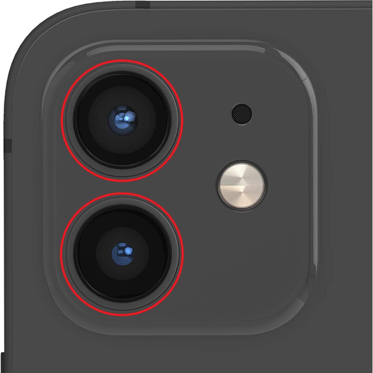 Thumbnail - Clappio Schutzlinse Ersatzteil, Mobilgerät Ersatzteile, Schwarz