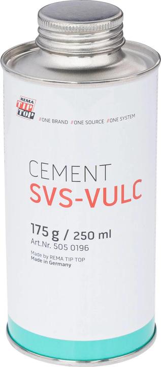 Rema Tip Top Topf mit Vulkanisierflüssigkeit und Pinsel