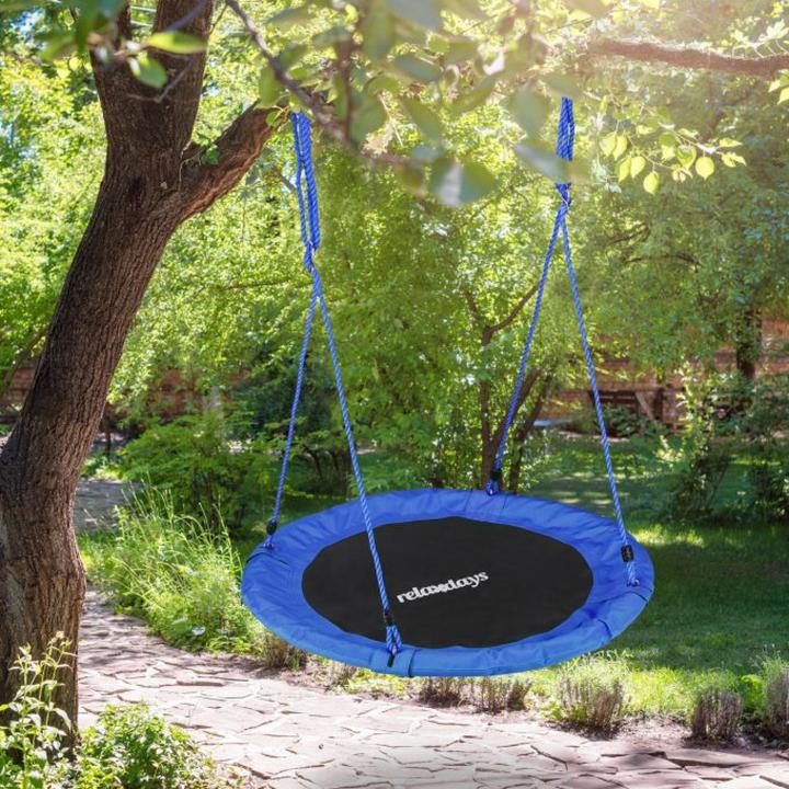 Actual product image Relaxdays 90 cm Nest Swing