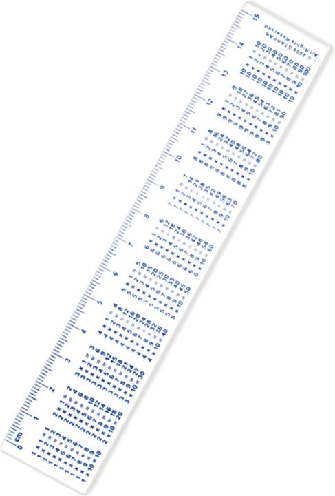 Image du produit Starpak Ruler 15cm avec table de multiplication - (163096) (15 cm, Matières plastiques)