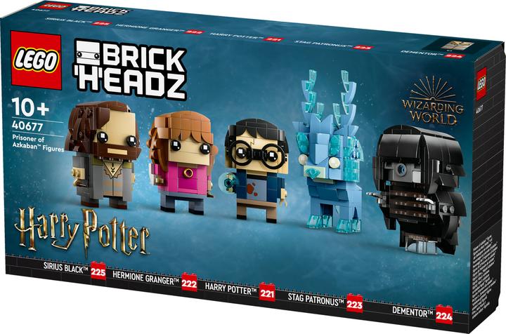 Image du produit LEGO 40677 Figurines de Harry Potter et le prisonnier d'Azkaban (40677, LEGO Brickheadz)