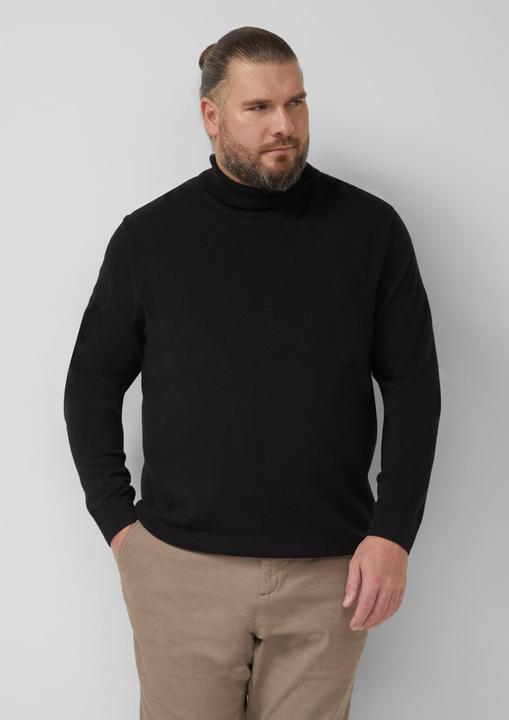 Produktbild s.Oliver Strickpullover Rollkragenpullover aus Baumwolle (3XL)