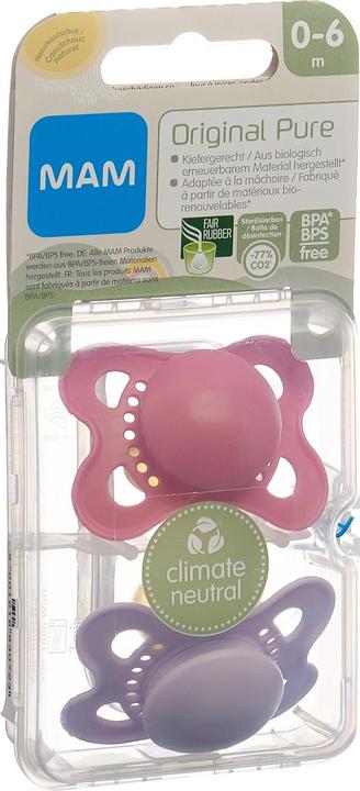Actual product image MAM Original Pure assorted (2x, 0 - 6 Months)