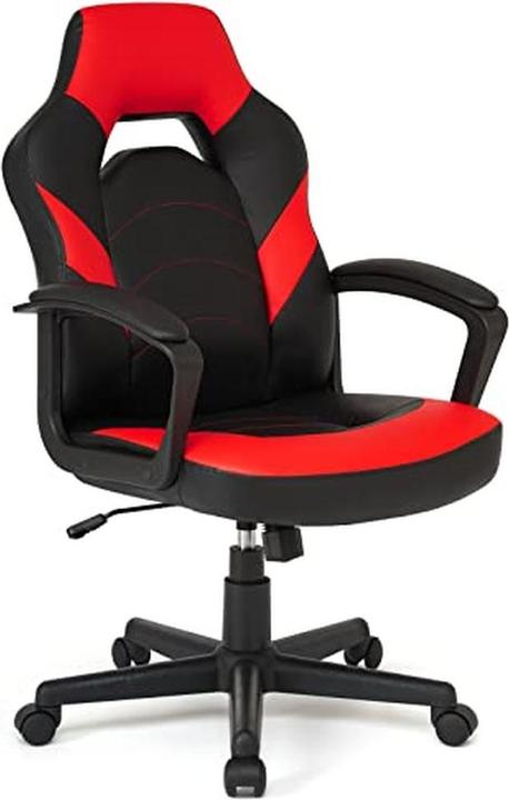 IWMH Ergonomischer Gaming- und Bürodrehstuhl mit Schaukel- und Neigefunktion